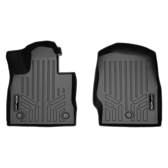 SMARTLINER 1st Row Custom Fit Floor Liners Compatible with 2017 - 2019 Ford Explorer (Hybrid)
