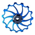 thumbnail image 4 of Bike Rear Derailleur Pulley, Ceramic Bearing Jockey Wheel Pulley Road Bike Rear Derailleur Guide Roller , Blue, 4 of 7