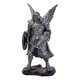 thumbnail image 2 of Figura de guerrero ángel, regalo ideal, adorno de mesa para vitrina, oficina o hogar. Plata B, 2 of 9