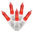 thumbnail image 1 of Vickerman Vickerman 50 Red Italian LED on White Wire 25' Christmas Light Strand, 1 of 1
