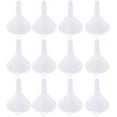 thumbnail image 1 of 12pcs Mini Plastic Funnels Liquid Transfer Funnel 31mm/1.22in Diameter Acid and Alkali Resistant for Bottle Filling Perfumes Essential Oil Small Funnel, 1 of 8