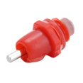 thumbnail image 2 of 100Pcs Poultry Screw Style Nippler Waterer Chicken Automatic Water Feeder DrinkerBig Head, 2 of 4