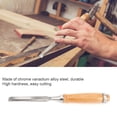 thumbnail image 4 of Wood Carpenter Chisel Wooden Handle Steel File Professional Tools For Woodworking Cr V 12mm, 4 of 8
