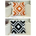 thumbnail image 4 of Pillow Multicolor Geometric Diamond Tufted Embroidery Pillow Cover Nordic Model Room Sofa Cushion Cover, 4 of 7
