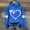 B_ Blue, variant on UTSJKR Dog Mom Hoodie for Women Mens Cat Paw Sweatshirt Heart Graphic Hooded Pullover Pet Puppy Owner Lovers Matching Tops Khaki L