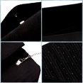thumbnail image 3 of Bolso de noche BBJinRonjy con diamantes de imitación, satén negro, 3 of 7