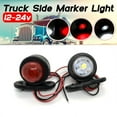 thumbnail image 2 of Car Truck LED Side Marker Light Double Lamp White Red For Trailer Lorry Caravan, 2 of 5