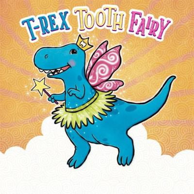 Pre-Owned Little Hippo Books The T-Rex Tooth Fairy Kid's Picture Book | Children's Story Books | Hardcover Book | Best Kid's Books for Fun, Feelings, Emotions,... (Hardcover) 196000946X 9781960009463