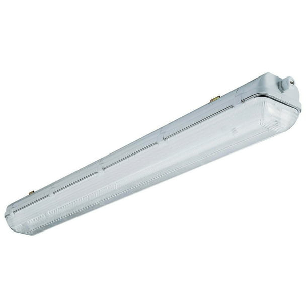 Lithonia Lighting Xwl232120re 4 Light Gray T8 2 Bulb Wet Location Fluorescent Light Fixture Walmart Com Walmart Com