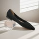thumbnail image 4 of Mocasines Ballet Pisos Zapatos Planos Mujer Punta Puntiaguda Punto Transpirable Cómodo Slip On para Oficina Compras, 4 of 9