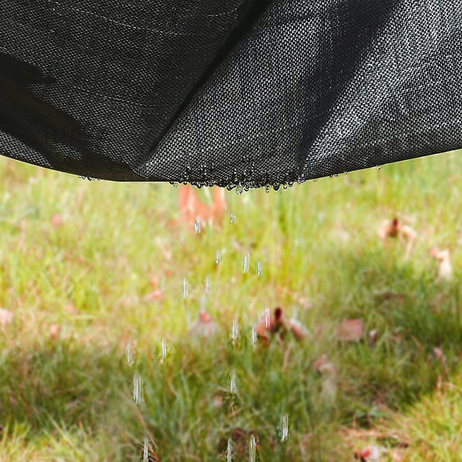 netuera Garden Weed Barrier Fabric Multi Size Heavy Duty Landscape Weed Blocking Plastic Roll Cloth 4FTx150FT