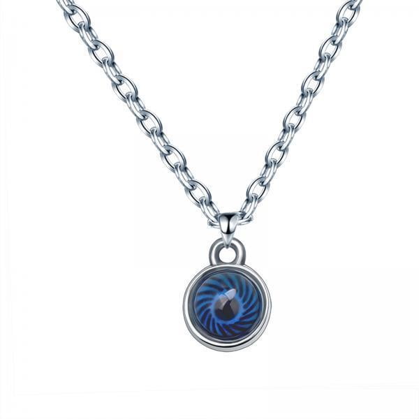 Collar de humor,Collar con colgante de estado de ánimo para el día de San Valentín,Colgante que cambia de color y la temperatura,Collar con colgante que cambia de color según el