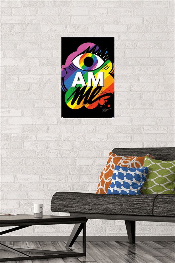 Jason Naylor - Eye Am Me Wall Poster, 14.725" x 22.375"