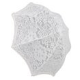 thumbnail image 2 of Accesorio de boda vintage para novias y accesorios de fotografía para niños Sombrilla de encaje blanco antiguo, 2 of 8