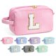 thumbnail image 1 of Bolsa de maquillaje YOOLIFE Initial Cute Pink Toiletry para mujer, 1 of 8