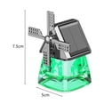 thumbnail image 4 of Anvazise Car Perfume,Auto Windmill Solar Car Perfume Air Freshener Aromatherapy Cute Car Energy Rotating Aromatherapy Diffuser Interior Decoration Accessories Green 1Pc, 4 of 5