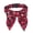 Black & Red & White, variant on Mumup Christmas Dog Collar with Bow, Adjustable Cotton Stripe Bowtie Dog Christmas Collars for Small Medium Large Dogs Pets