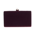 thumbnail image 5 of Women's Evening Bag Polyester Wedding Party Event Party Chain Solid Color Plain Wine Black Red, 5 of 5