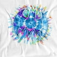 thumbnail image 3 of Batman Bat Dye Kids T Shirt (Medium) for Youth Toddler Boys and Girls, White, 3 of 5