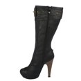 thumbnail image 4 of 426-AUBREY, 4" Knee High Steampunk Boots, 4 of 6
