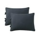 thumbnail image 1 of Funda de almohada Macarena de microfibra de poliéster suave Azul oscuro, 1 of 8