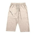thumbnail image 4 of Memory Pants for Man 4 8 Band 13 Boy Apparel Pants Sports Men Light Pants Casual Pants for Men Jogging In Spring And Summer Relaxing And Relaxing Beach Vacation Nine Point, 4 of 4