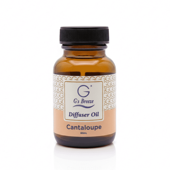 G's Breeze Cantaloupe Diffuser Oil - Juicy melon diffuser oil with fruity, uplifting, long-lasting aroma.