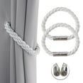 thumbnail image 2 of 2pcsof Curtain Tie, Braided Rope Curtain Tie, 2 of 3