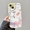 thumbnail image 5 of Sanrio Kuromi Hello Kitty Pochacco Soft Case For Samsung Galaxy S23 S22 Ultra S21 S20 FE A14 A24 A25 A23 A33 A53 A34 A54 Cover, 5 of 5