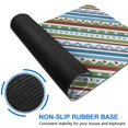 thumbnail image 6 of Long Mouse Pads for Desk,Colorful Geometric Stripe Pattern Desk Mats on Top Of Desks, Desk Mouse Pad Extra Large with 3mm Non-Slip Base and Stitched Edge for Gaming,Office,Work,Home 47.3"x23.6", 6 of 6