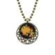 thumbnail image 1 of La cultura japonesa Brown Negro Colgante Estrella Collar Luna Cadena Joyas Unbranded M, 1 of 3