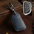 thumbnail image 1 of Car Key Fob Cover Case Protector For Cadillac CT5 CT4 Car Key Fob Cover Leather Retro Style Case Shell, 1 of 14