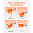 thumbnail image 3 of Recoge Pelotas de Golf Telescópico MistyBrew 2.7/3.6 m Acero Inoxidable, 3 of 7
