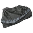 thumbnail image 3 of Bicycle Cover, Black Nylon Motorcycle Cover  for Bicycle, 3 of 8
