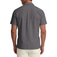 thumbnail image 6 of Guluxicc Golf Shirts for Men Button Down Short Sleeve Classic Fit Shirts with Pocket Everyday Wear Summer Business Casual Outfit, 6 of 6