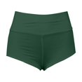 thumbnail image 3 of Endives Womens Fitness Short Stretch Hollow out Elastic High Waist Casual Shorts Hot Short Sport Yoga Short, 3 of 6