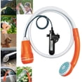 thumbnail image 1 of OUSITAI Portable Outdoor Shower - Compact Handheld Rechargeable Camping Showerhead - Pumps Water from Bucket Into SteadyGentle Shower Stream, 1 of 1