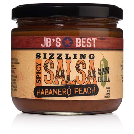 JB's Best All Natural Salsa - Flavored - Habanero Peach (11 (Best Chips And Salsa)