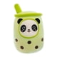 thumbnail image 5 of Taza de té de la leche de felpa, adornos de sofá con relleno de animales, juguete para dormir, regalos creativos para niños, adultos, niños, niñas y a 35cm Verde, 5 of 9