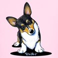 thumbnail image 3 of CafePress - Kiniart Tricolor Corgi Kids Light T Shirt - Light T-Shirt Kids XS-XL, 3 of 4