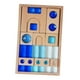 thumbnail image 3 of Juego de bloques de construcción de cubos acrílicos de madera, para desarrollar habilidades motoras, apilar y aprender, ideal para cumpleaños de niños, 3 of 9