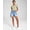 Blue, variant on Now This Womens Cotton Denim Boyfriend Shorts William Lt Wash 29