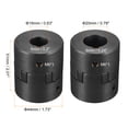 thumbnail image 2 of Uxcell Flexible Coupling Shaft 16mm to 20mm 51mm x 44mm Motor Coupler Joint, 2 of 5