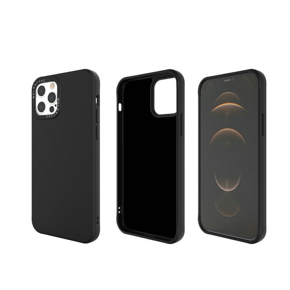 Molancano Designer Case Compatible with iPhone 12 Mini in Black