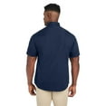 thumbnail image 2 of Harriton M585 Men's Advantage IL Short Sleeve Work Shirt-Dark Navy-5XL, 2 of 3