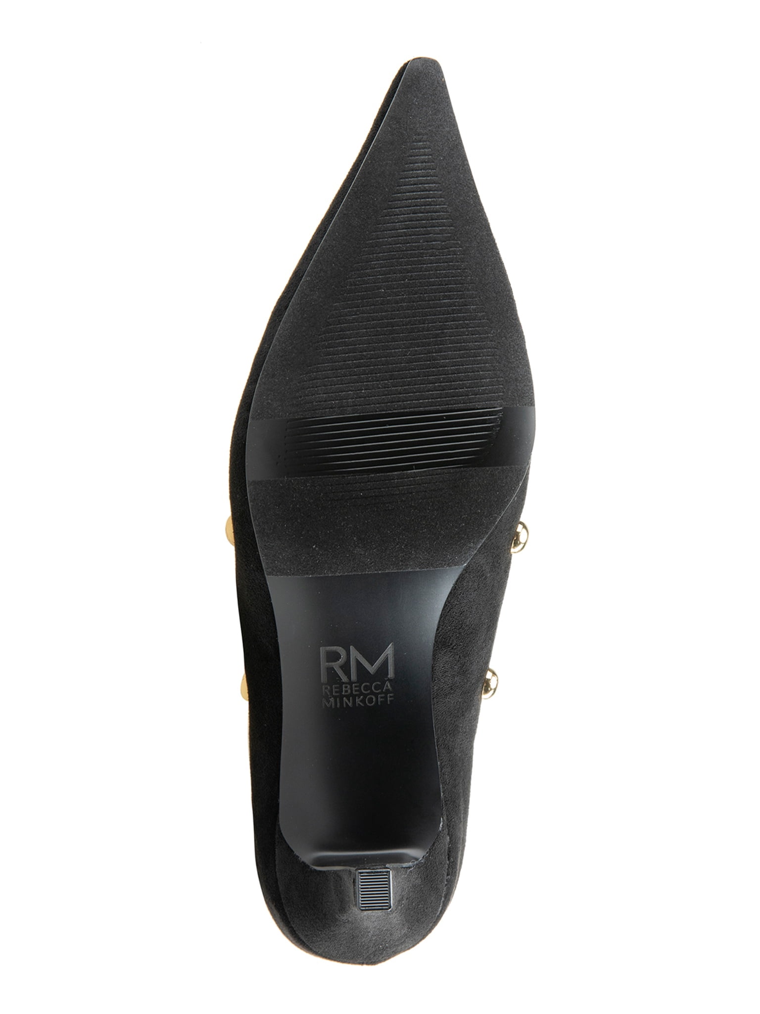 RM by Rebecca Minkoff Women's Heidi Tall Studded Pointy Toe Heeled Boot