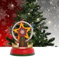 thumbnail image 3 of Música De Navidad Carrusel Giratorio Noria Caja De Música Led Luz Luminosa Regalo Musical Para Niños Niñas Cumpleaños De Navidad Eigraketly HA046751-01, 3 of 6