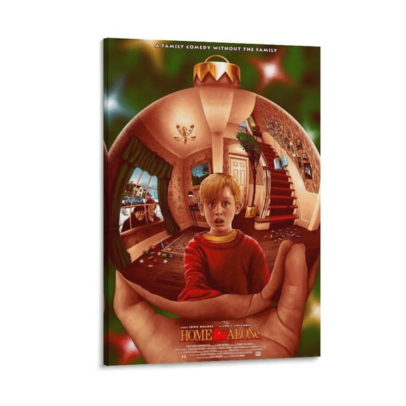 Home Alone Poster Classic Movie Vintage Posters (2) Poster Decorative Painting Canvas Wall Art Living Room Posters Bedroom Painting