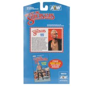AEW Darby Allin LJN - 6 inch Retro Stylized Rubber Figure with Poster and Superstar Card Cutout