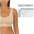 thumbnail image 5 of Ellen Tracy Women's Seamless Built Up Bra With Logo 2-Pack, 5 of 5